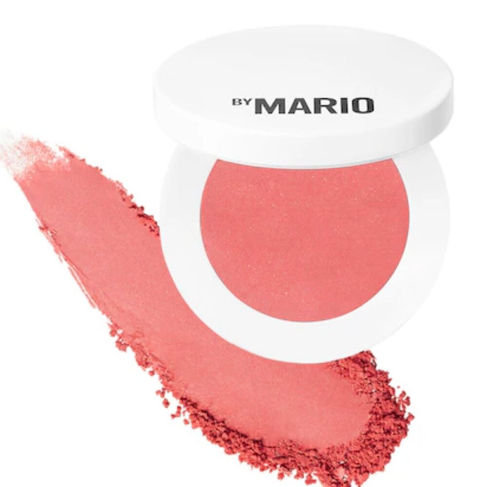 BNIB ✅ Makeup By Mario #CREAMY PEACH Soft Pop Powder Blush ✨ BNIB